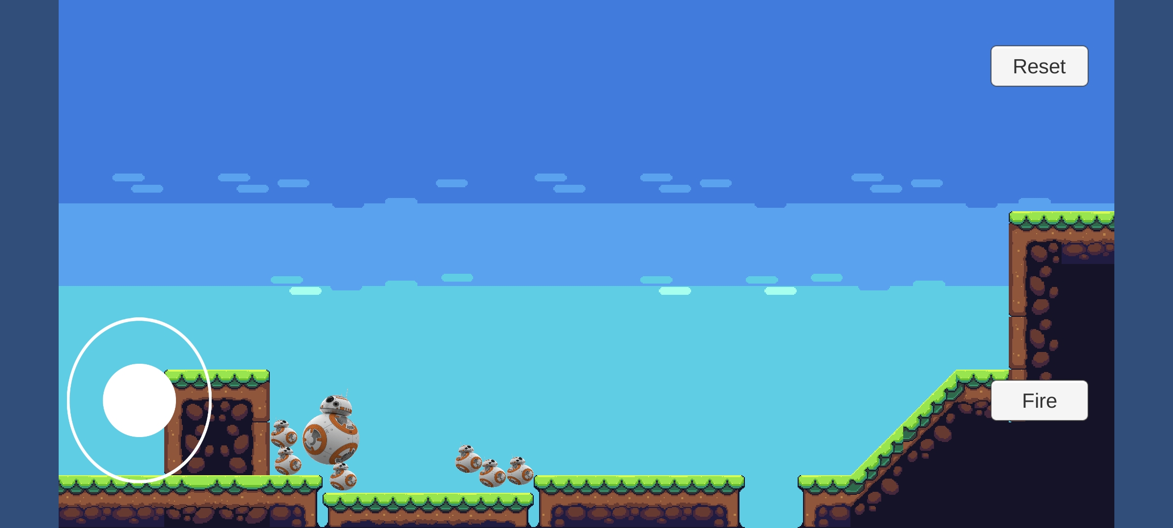 Jump and Run Game demo